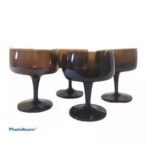 Gorham Reizart Europa mid century crystal goblet